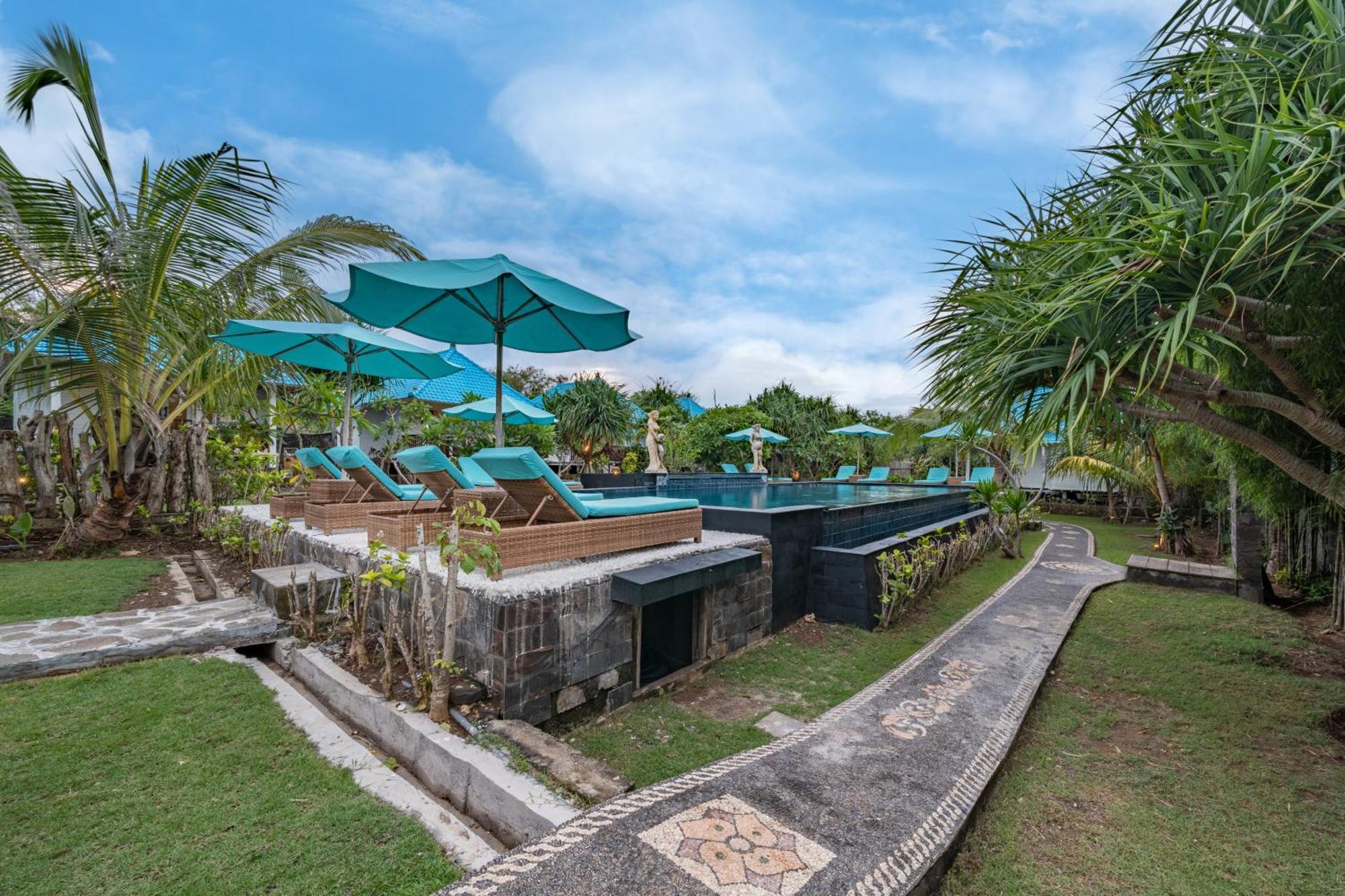 Готель The Cubang Hut'S Lembongan Екстер'єр фото
